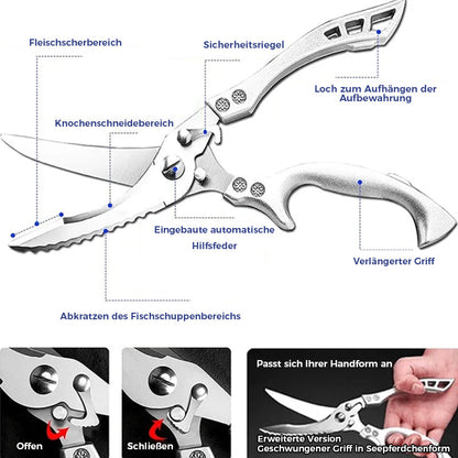 Durable Pet Grooming Scissors Stainless Steel