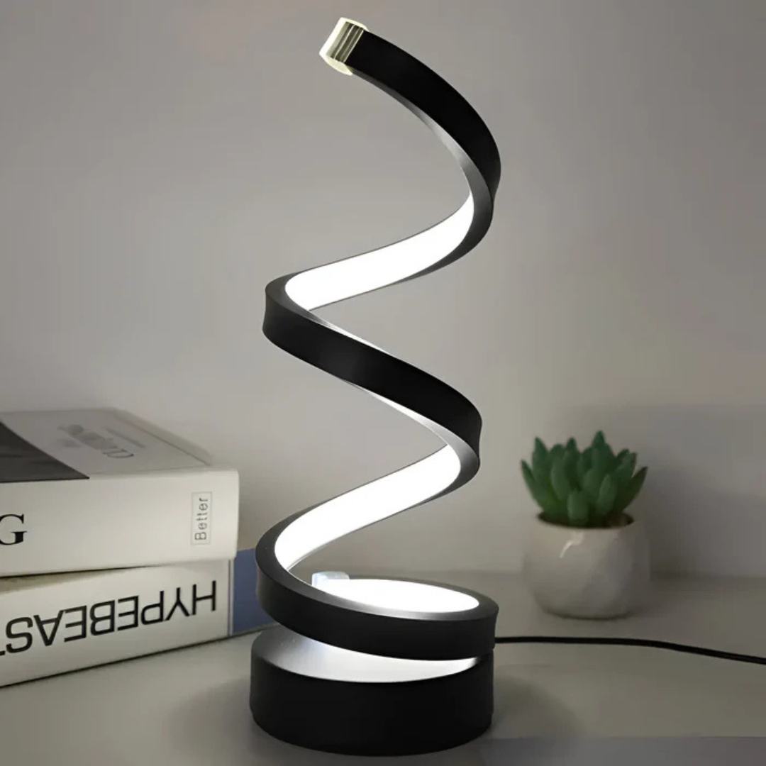 Modern Twist LED Table Lamp