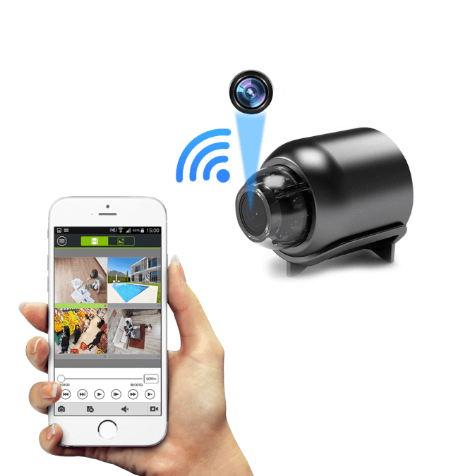Compact Hidden Security Camera - Luxicro