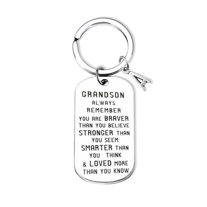 Custom Engraved Kids Name Keychain