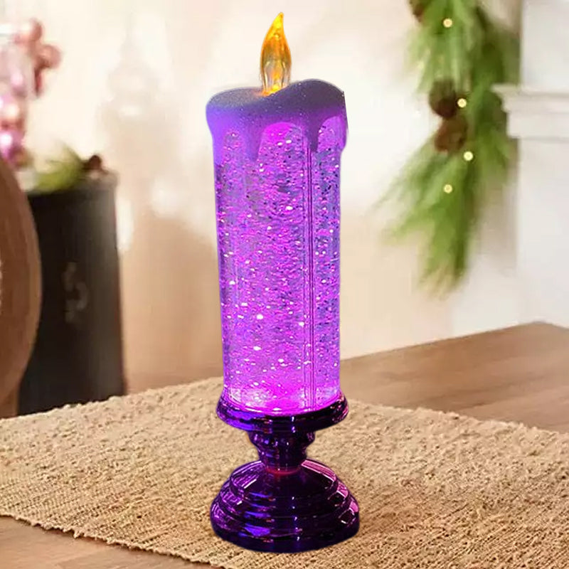 Warm White Festive LED Candles