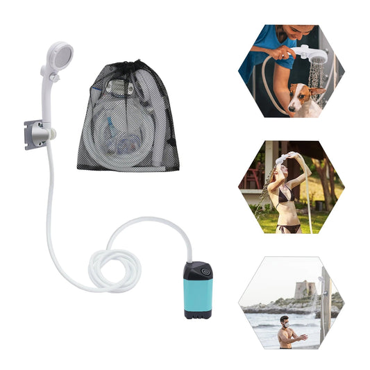 Compact Travel Shower for Outdoor Use - Luxicro