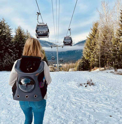 Cozy Cat Hiking Backpack - Breathable Pet Carrier