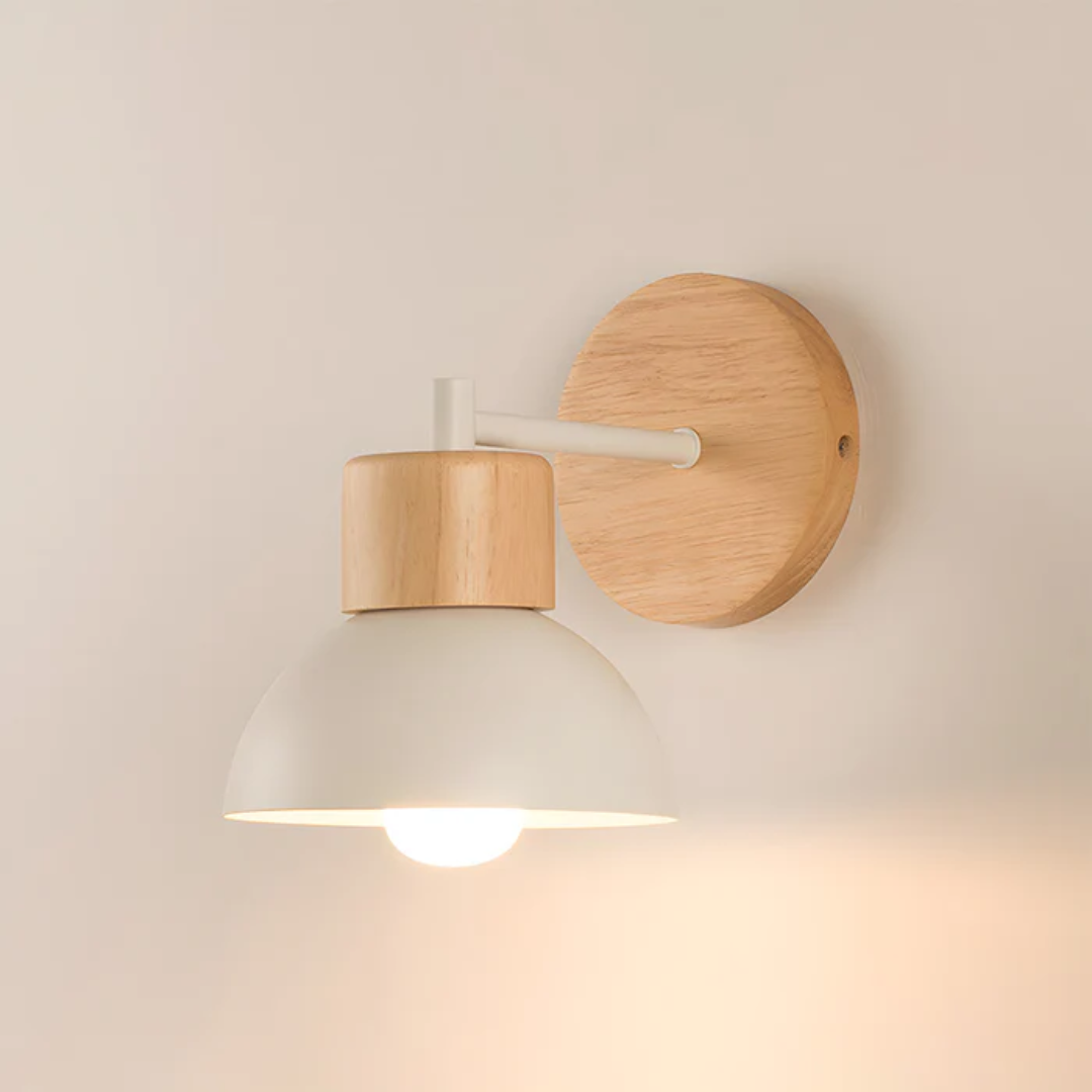 Country Style Wood Wall Lamp - Luxicro
