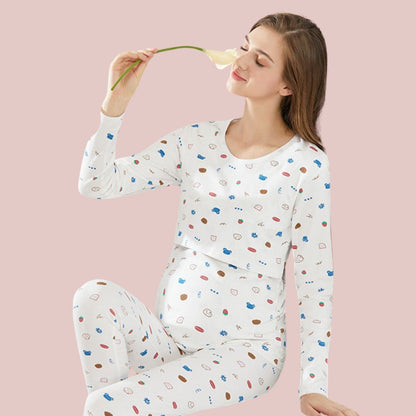 Cozy Maternity Night Dress for Lounging