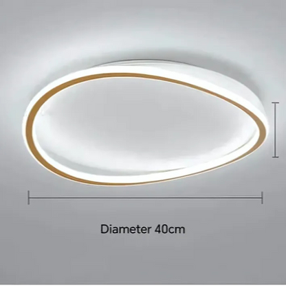 Thin Modern Overhead Light Fixture - Luxicro
