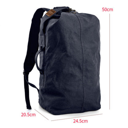 Extra Large Durable Canvas Travel Backpack