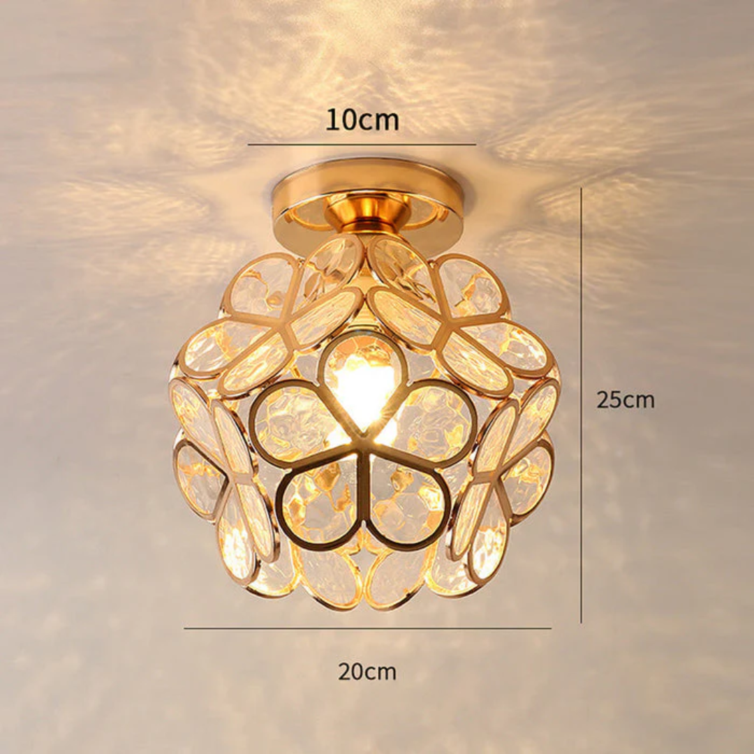 Beautiful Pendant Flower Light Fixture