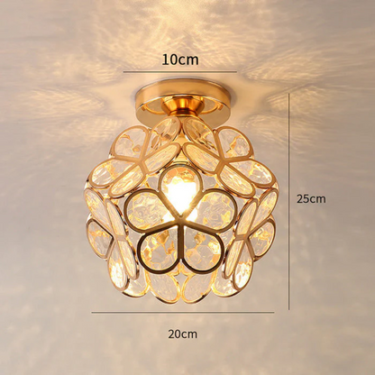 Beautiful Pendant Flower Light Fixture