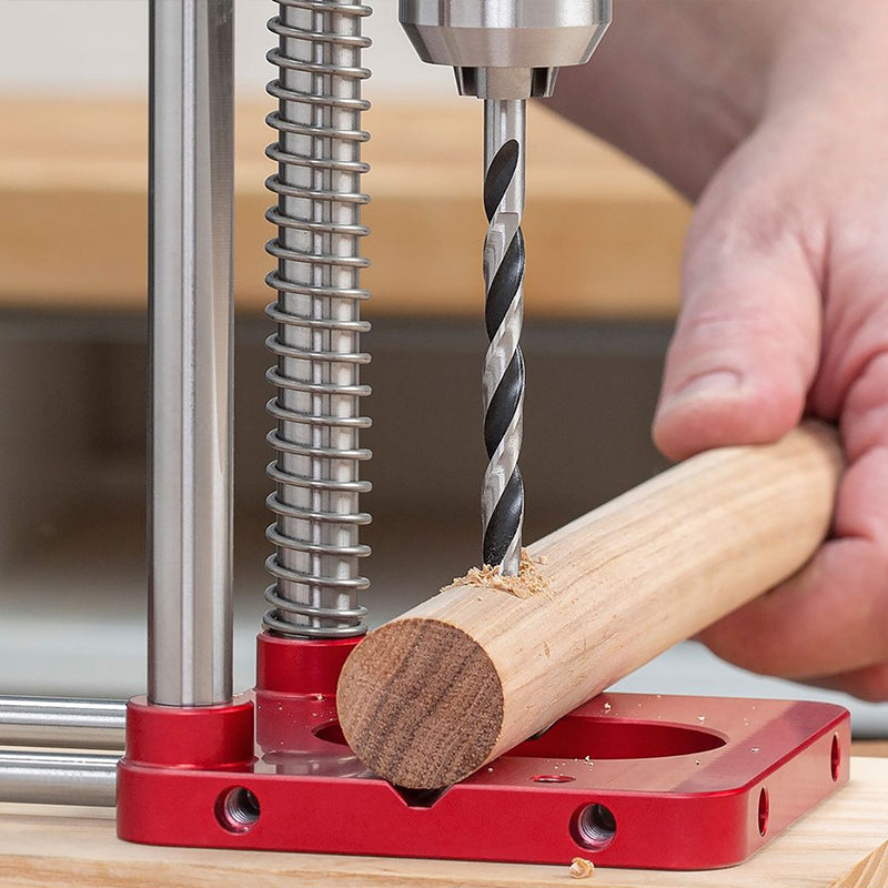 Accurate Wood Drilling Guide for Precise Hole Placement