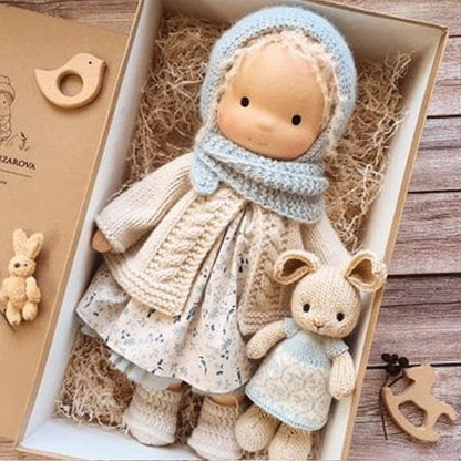 Artisan Wooden Baby Doll