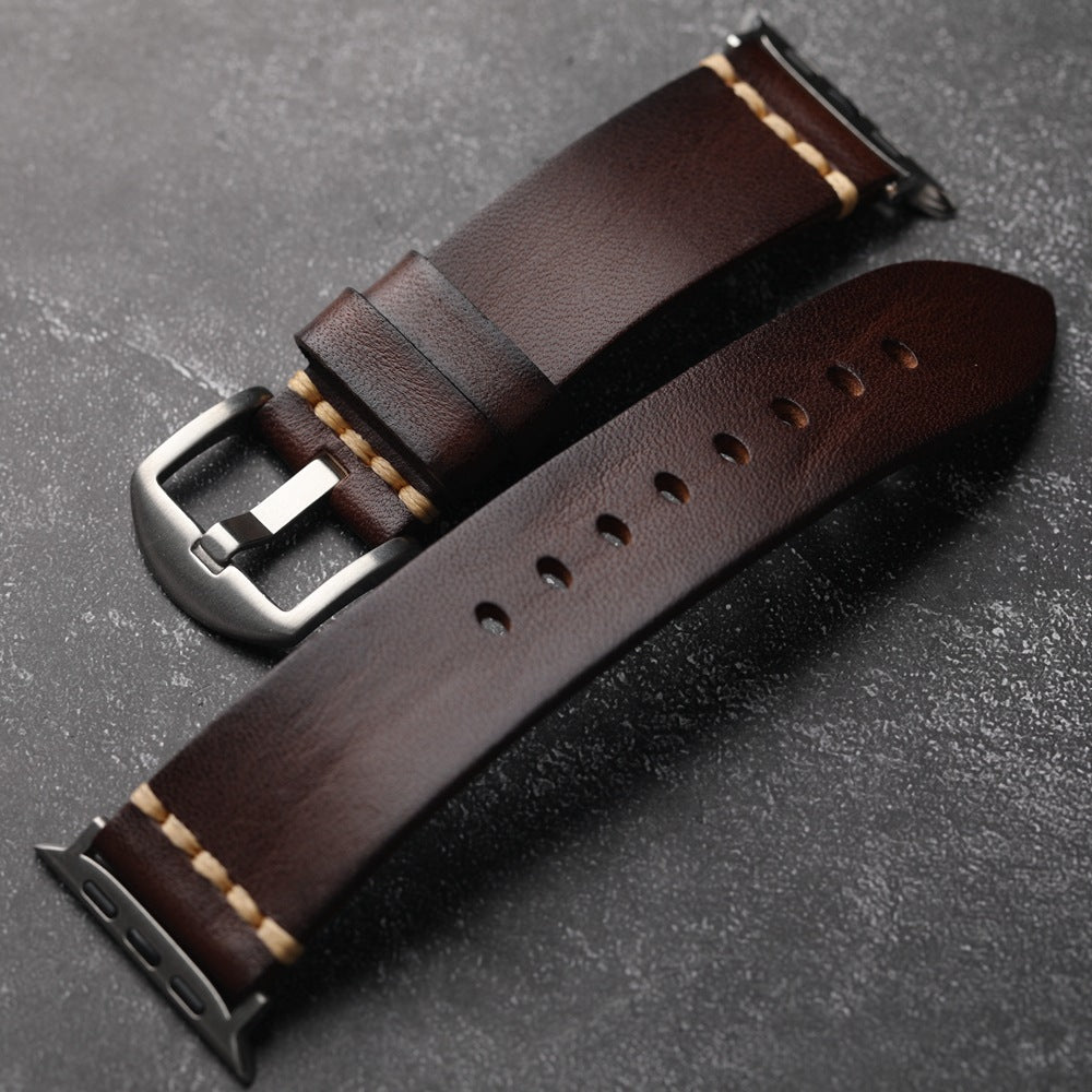 Premium Leather Strap for Apple Watch