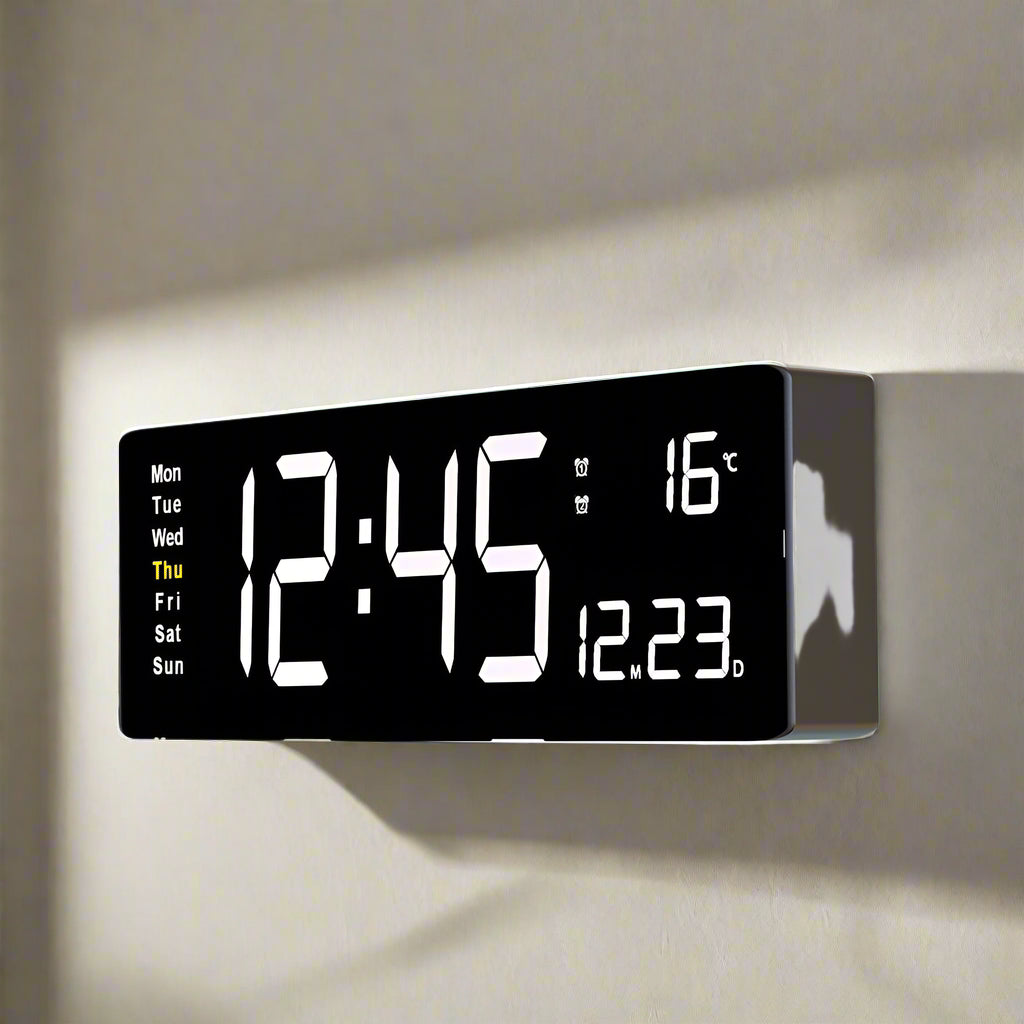 Vibrant LED Table Clock