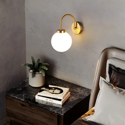 Circular Clear Hanging Lamp