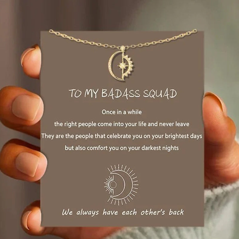 Celestial Night Sky Pendant Necklace