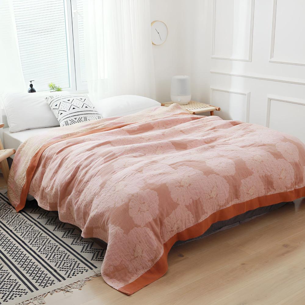 Floral Soft Cozy Throw Blanket