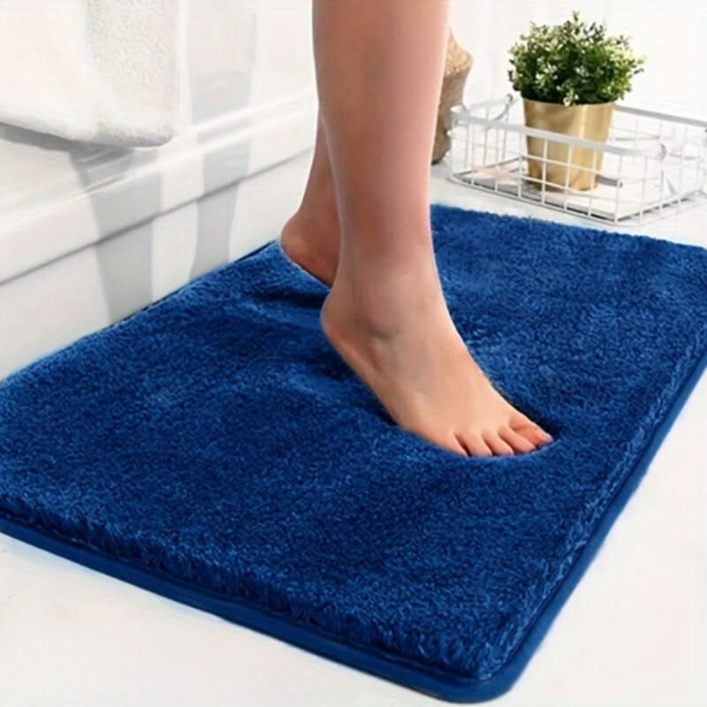 Grip Bathroom Mat – Plush Absorbent Rug for Extra Comfort