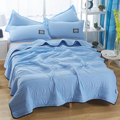 Cooling Lightweight Summer Blanket Throw