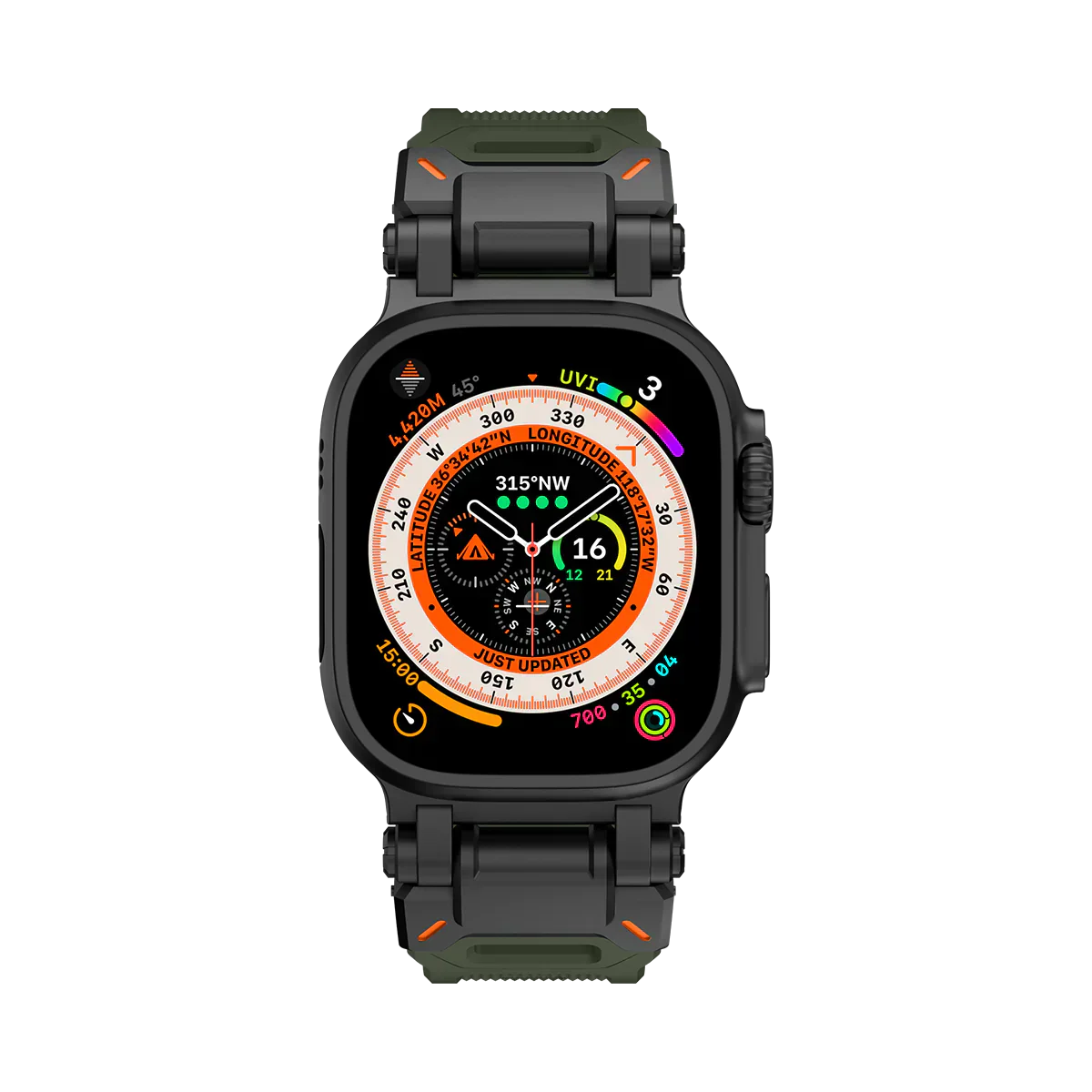 Durable Silicone Sport Band For Apple Watch