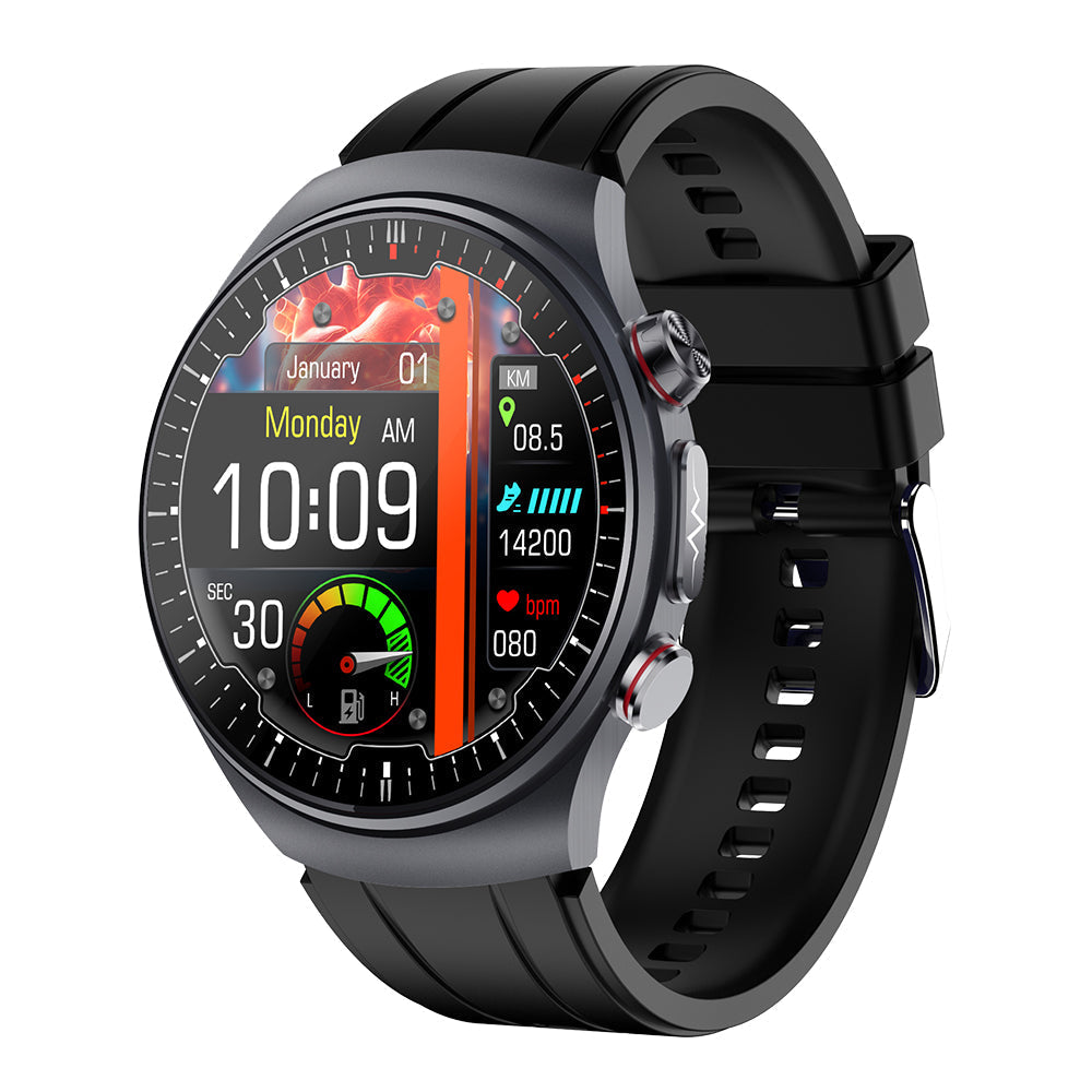 Advanced Smartwatch with ECG and Health Monitoring