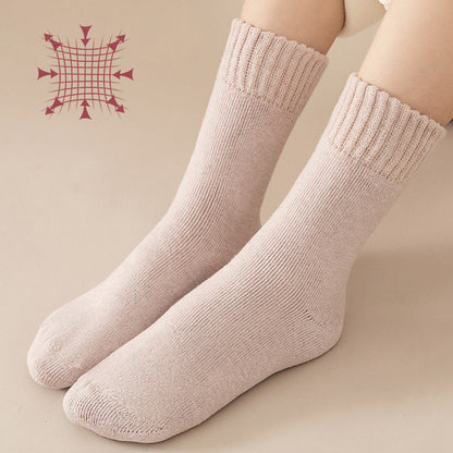 Cozy Fleece Lined Thermal Socks for Men Women