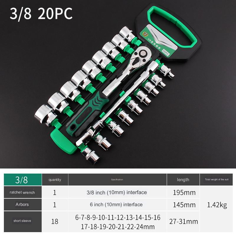 Versatile 6-Piece Ratchet Wrench Tool Set