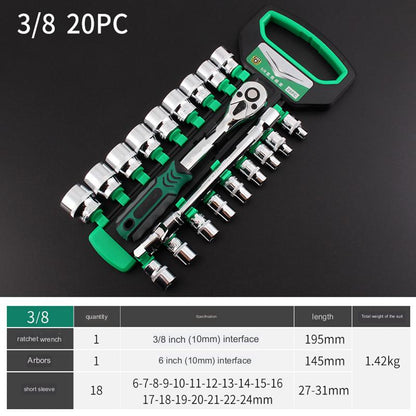 Versatile 6-Piece Ratchet Wrench Tool Set