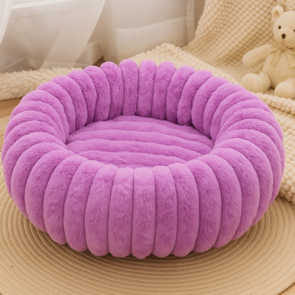 Cozy Soft Round Cat Bed
