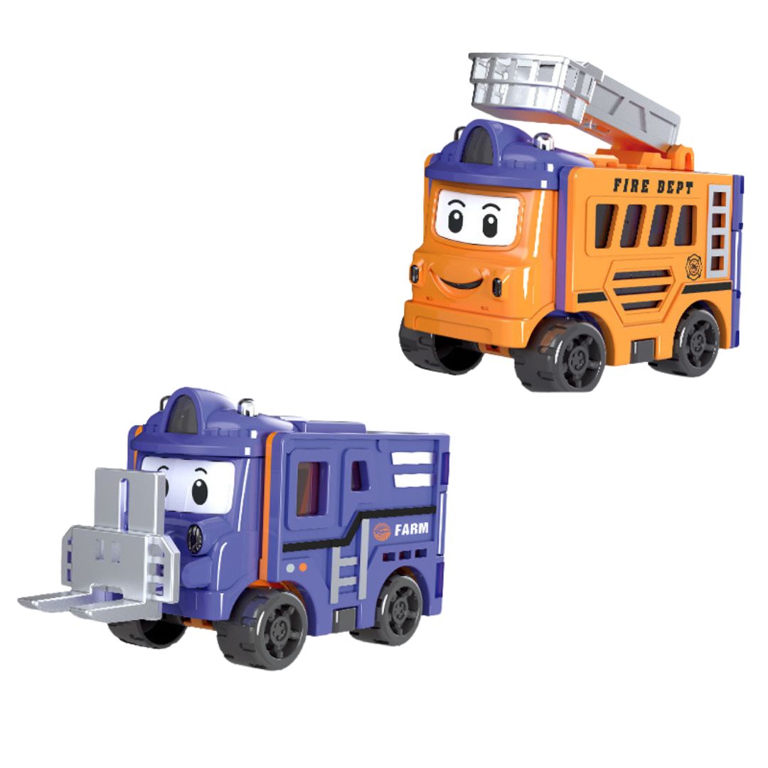 Cool Convertible Toy Vehicle Set