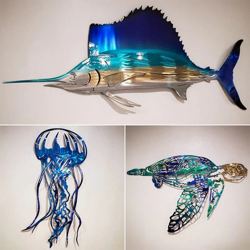 Sea Life Coastal Wall Decor