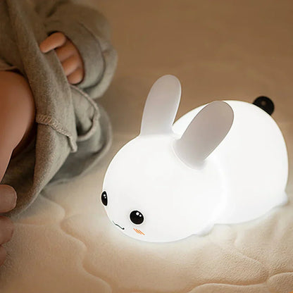 Cute Rabbit Plug Night Light