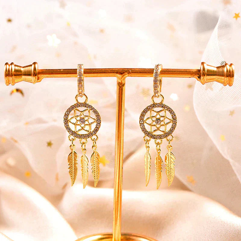 Classic 14k Gold Button Earrings