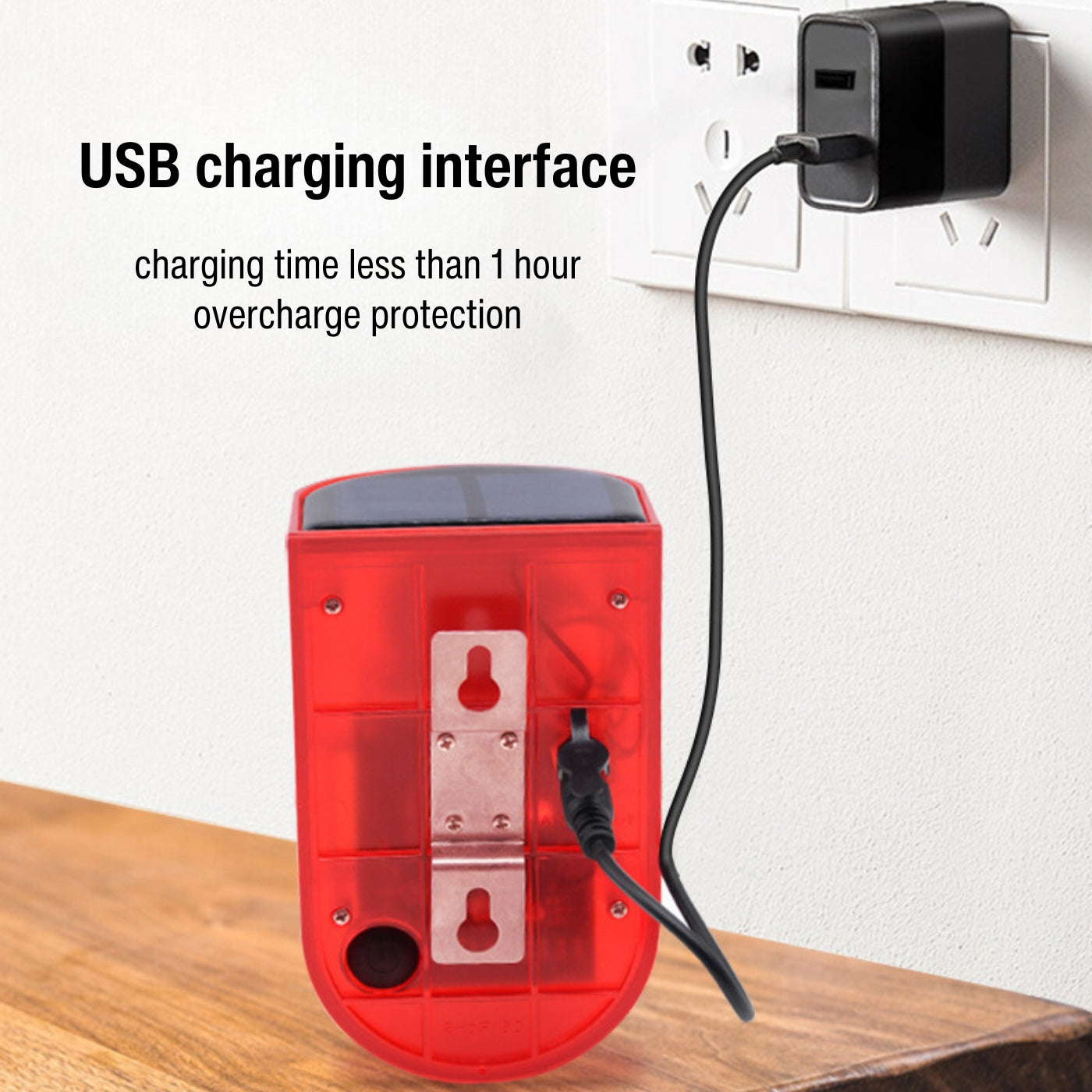 Solar Powered Animal Repellent Lamp