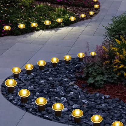 Energy Efficient Outdoor Solar Path Lights