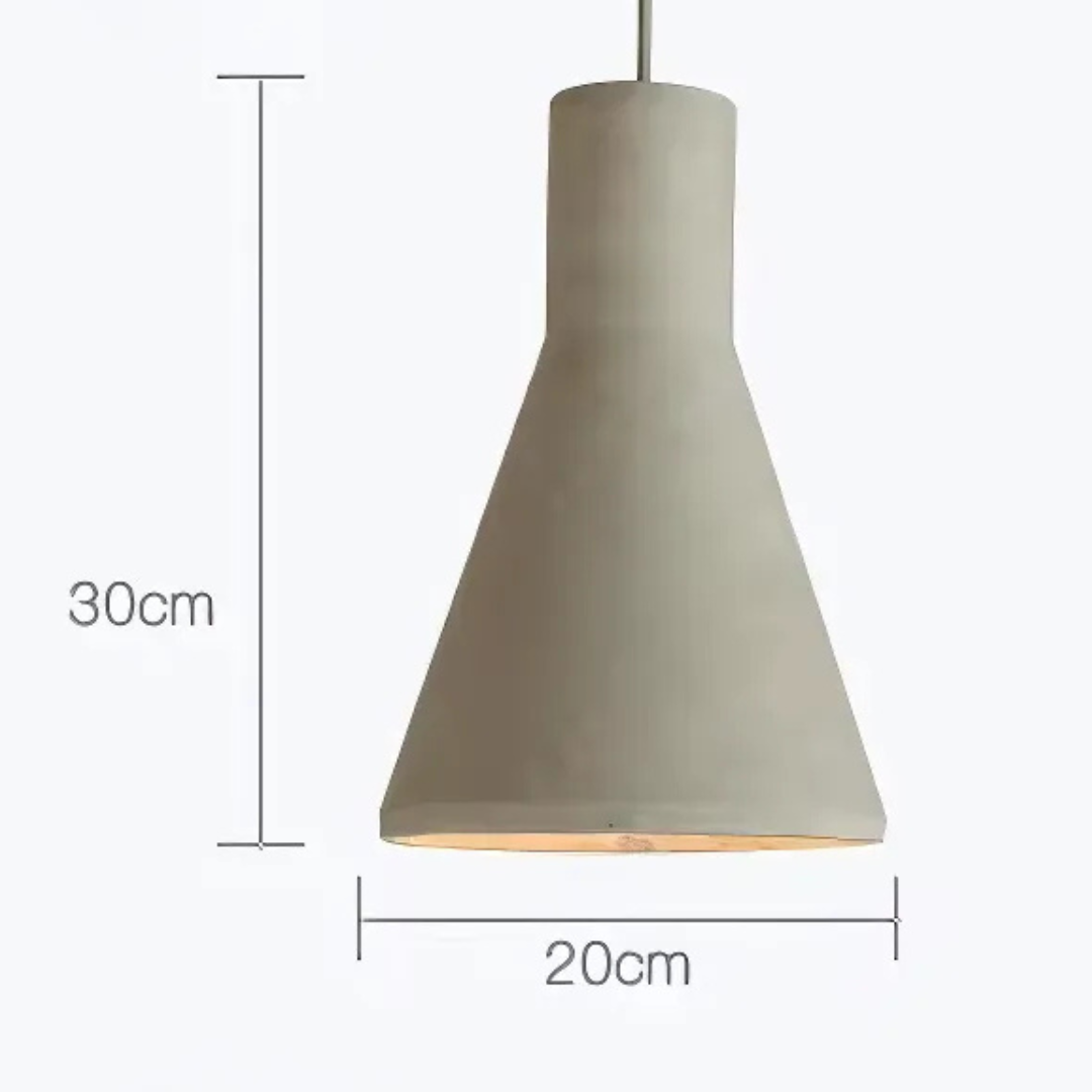 Rustic Hanging Pendant Light Set