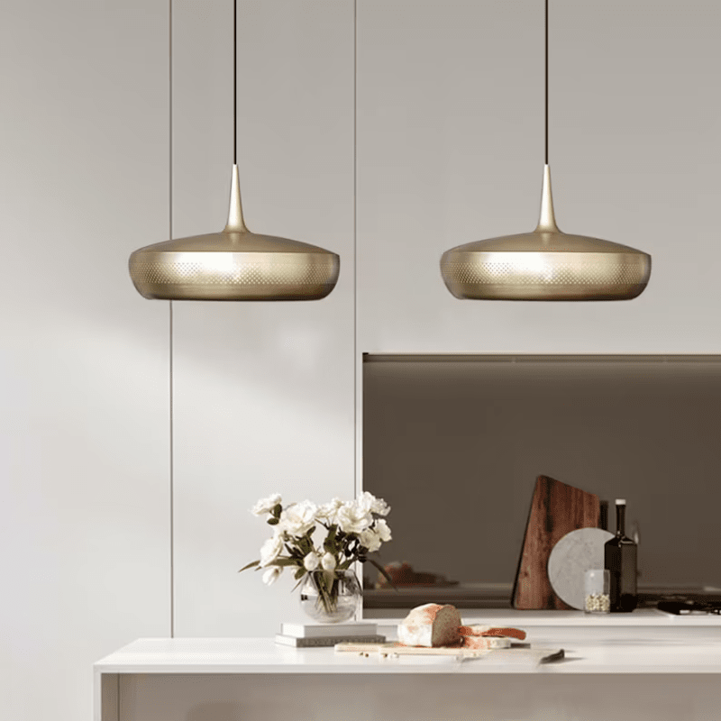 Modern White Metal Hanging Pendant Lamp