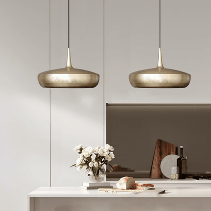 Modern White Metal Hanging Pendant Lamp