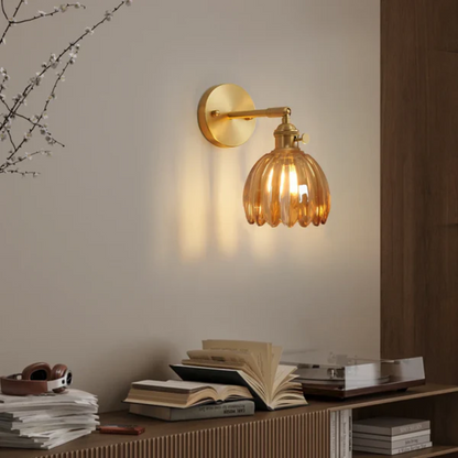 Classic Elegant Glass Wall Lamp