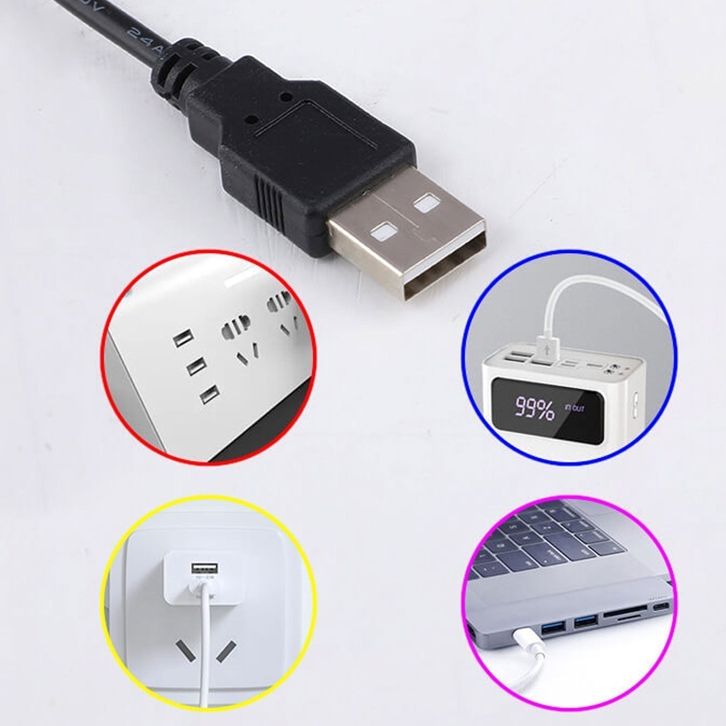 Compact LED Table Lamp with Nightlight
