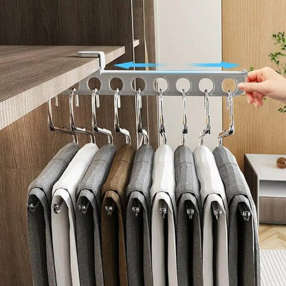 Compact Folding Closet Storage System