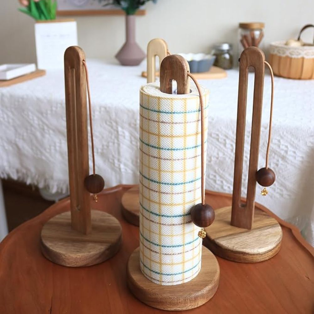 Premium Wooden Desk Stand - Luxicro