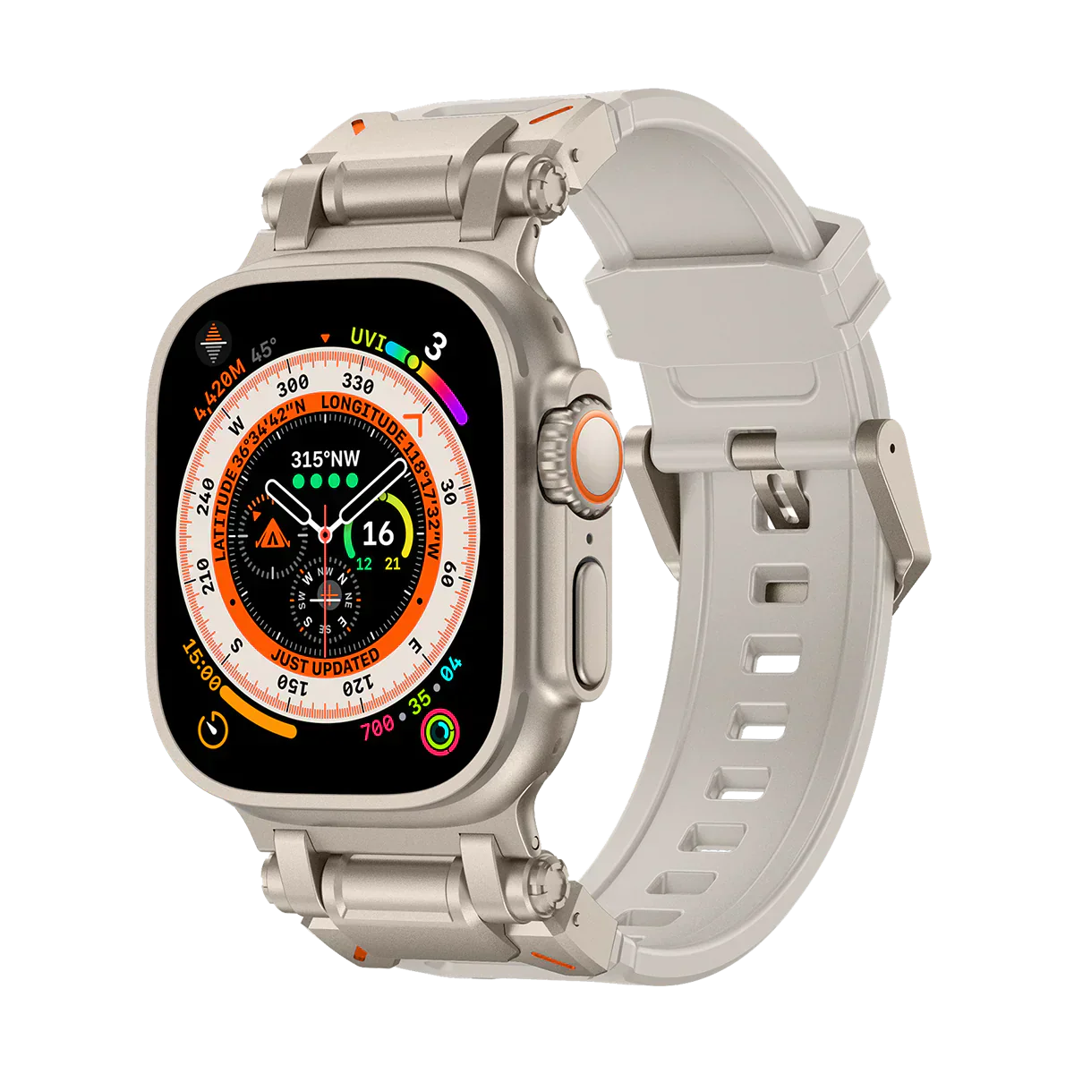 Durable Silicone Sport Band For Apple Watch