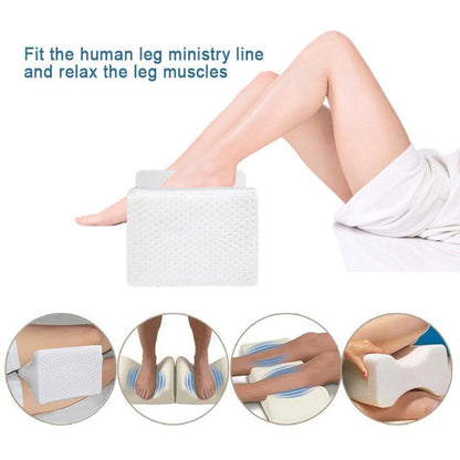 Contoured Memory Foam Knee Support Pillow