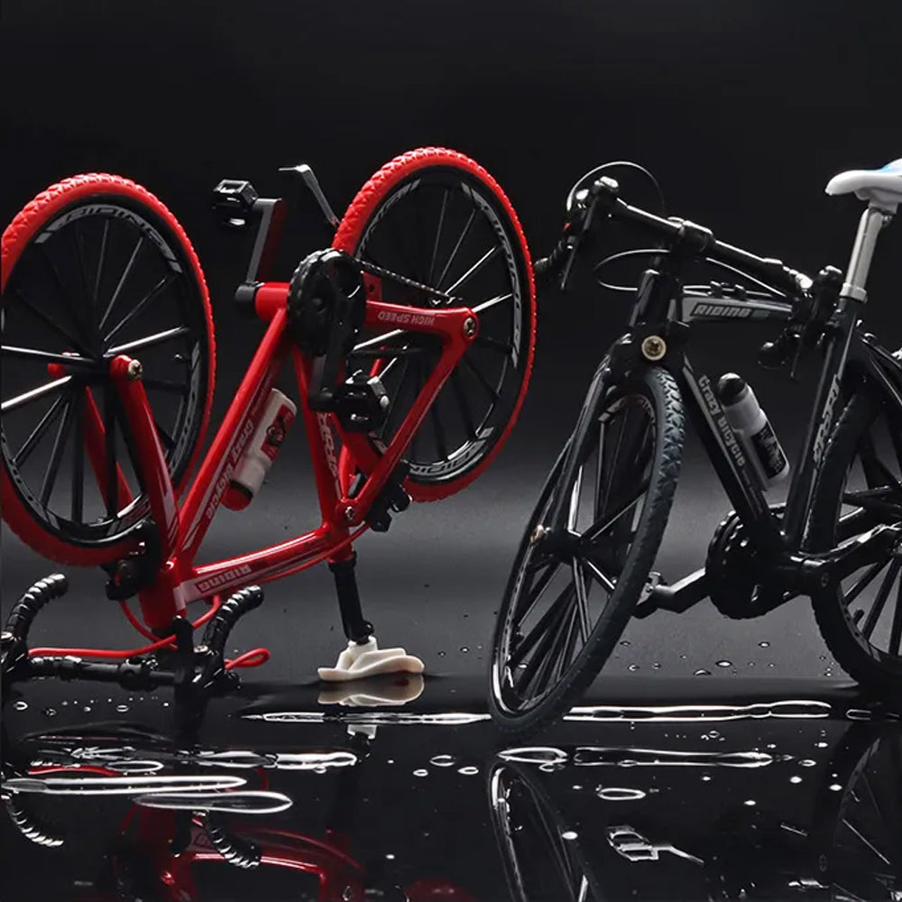 Metal Bike Miniature Figurine