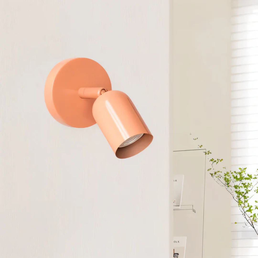 Classic Circular Macaron LED Wall Lamp