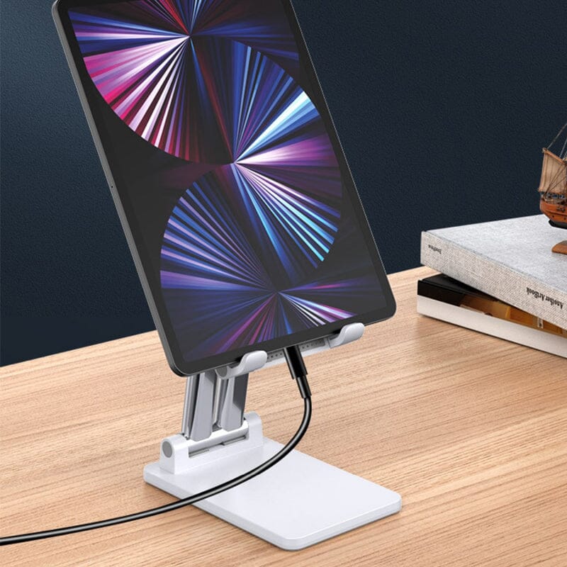 Portable White Phone Stand Holder