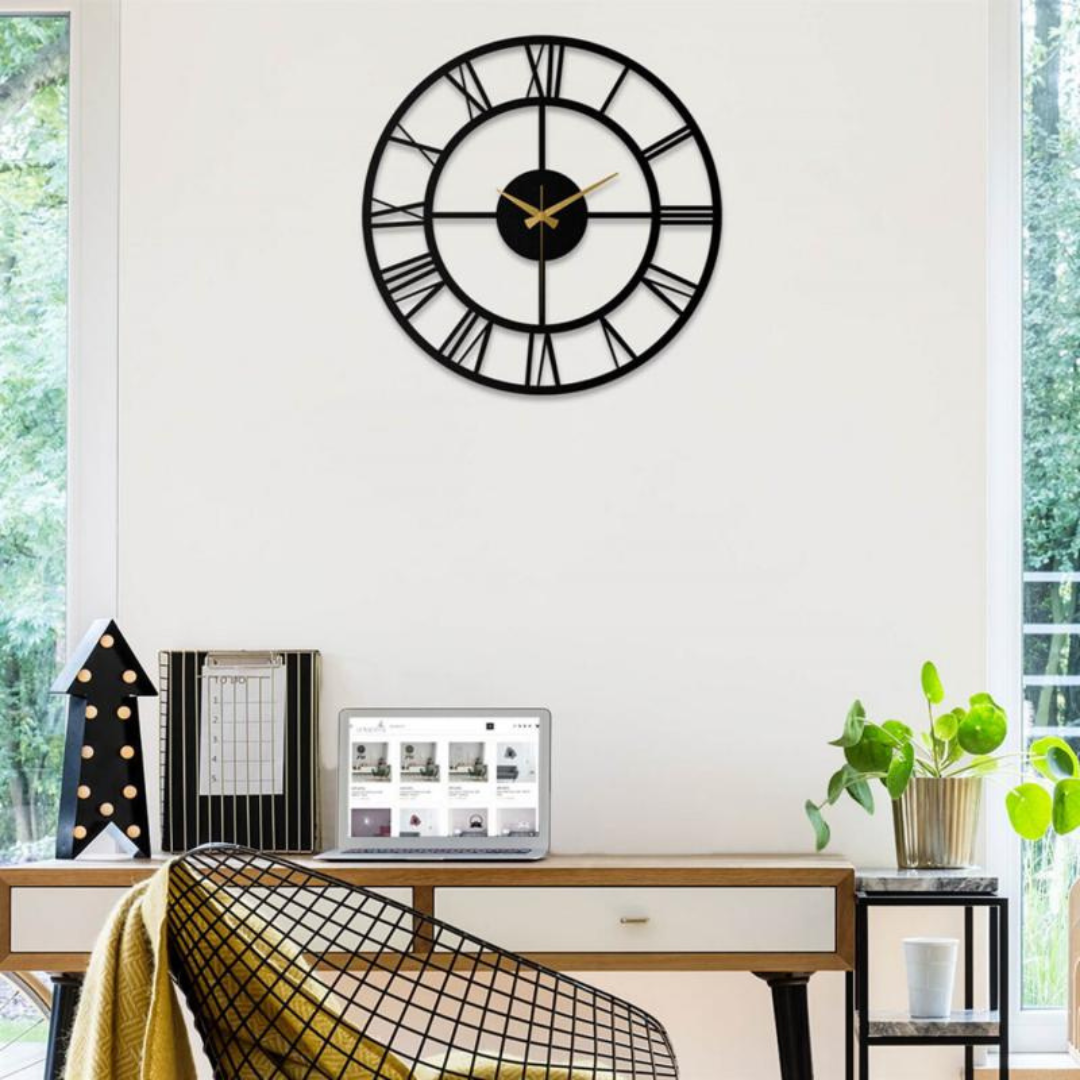 Classic Round Wall Clock For Living Room