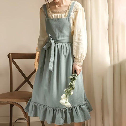 Country Chic Floral Apron - Luxicro