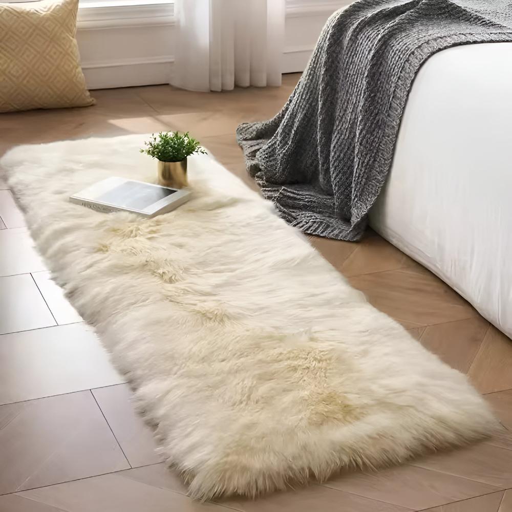 Soft Faux Fur Sofa Slipcover