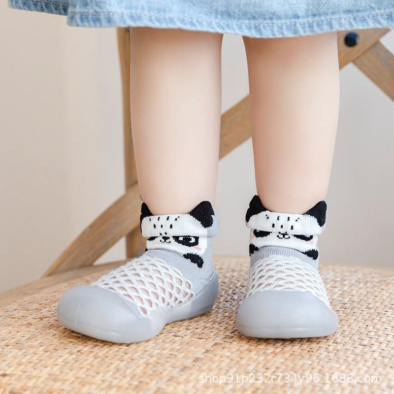 Cute Animal Print Baby Sock Shoes - Luxicro